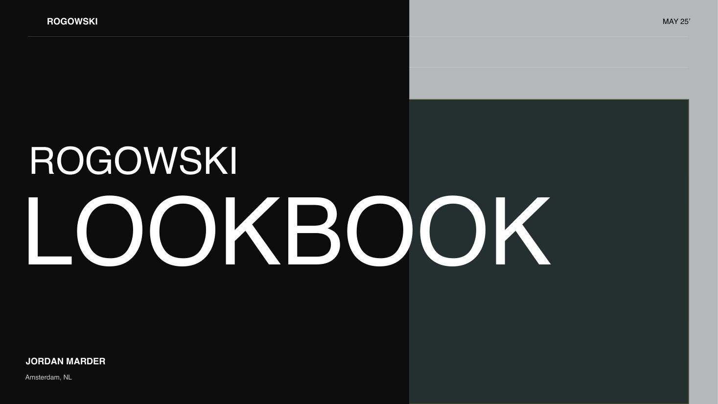Rogowski pitch deck cover