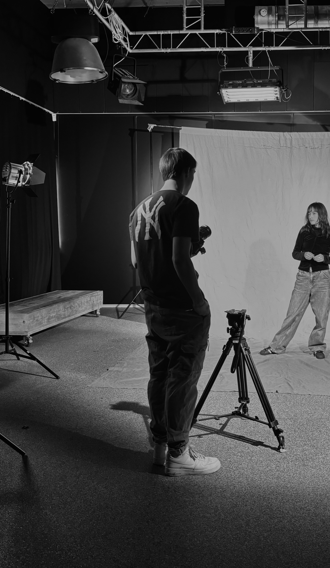 Jordan Marder in studio